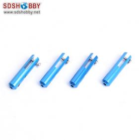 Rc Model Annihilated Aluminum Alloy Clevis 4 Pcs