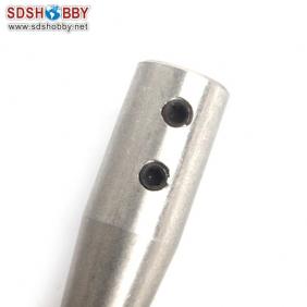 Stainless Steel Ferrule for Cable Connection Length=42mm Dia.-A=5X5mm Dia.-B=φ6.35mm for RC Model Boat