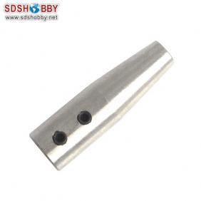 Stainless Steel Ferrule for Cable Connection Length=42mm Dia.-A=5X5mm Dia.-B=φ6.35mm for RC Model Boat