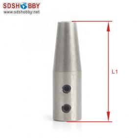 Stainless Steel Ferrule for Cable Connection Length=42mm Dia.-A=5X5mm Dia.-B=φ6.35mm for RC Model Boat