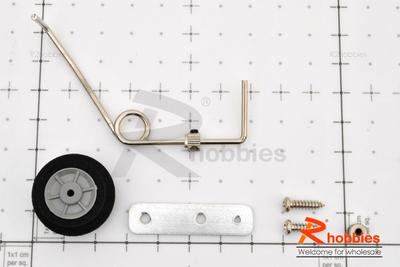 Î¦35mm Steerable CNC Tail Landing Gear (For 40-52cc)