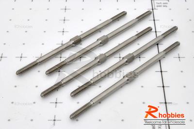 M3 x 73mm Stainless Steel Push Rod (5pcs/set)