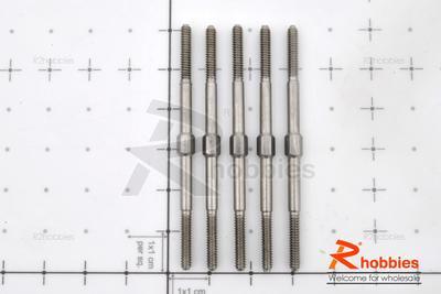 M3 x 60mm Stainless Steel Push Rod (5pcs/set)