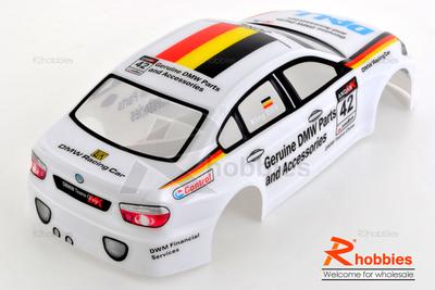 1/18 BMW 320si Analog Painted RC Car Body (White)