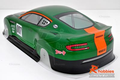 1/10 Aston Martin DBR9 PVC Analog Painted RC Car Body