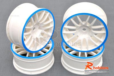 1/10 RC Car 14 Spoke Sporty Wheel 4pcs