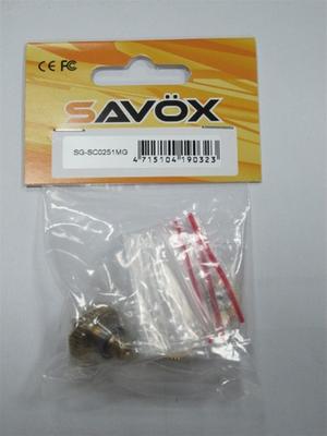 Savox Gear Set w/Bearing SAVSGSC0251MG