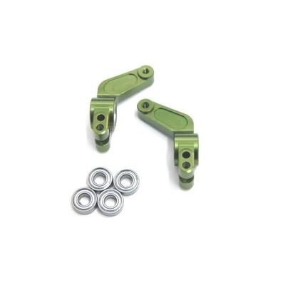 ST Racing Oversized Aluminum Rear Hub Carrier w/Bearings (Green) SPTST3652G