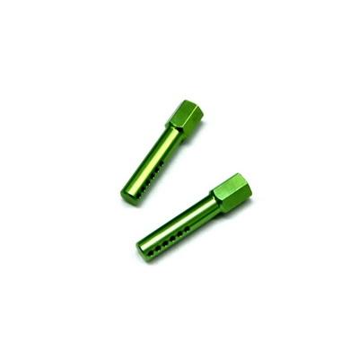 ST Racing Aluminum Front Body Posts Traxxas Slash Rustler Stampede Green SPTST1914G