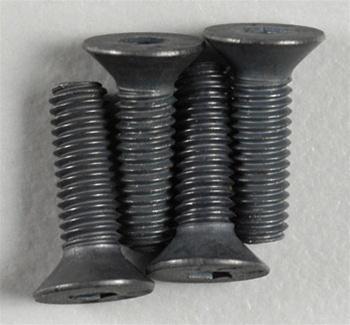 Dubro Flat Head Socket Screw 3.0mmx10 (4) DUB2287