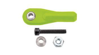 Dubro Swivel Ball Link 4-40 w/Hardware Lime Green (2) DUB2161-LG