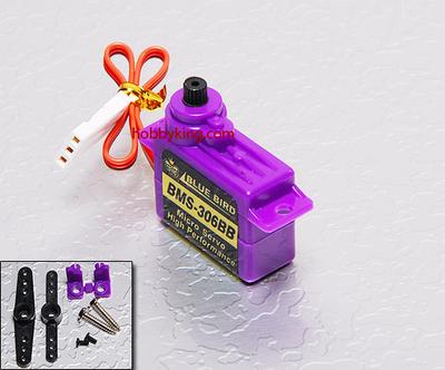 BMS-306BB Micro Servo 1.1kg / .10sec / 6.6g