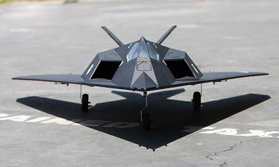 F-117 Blacknight Stealth 70mm EDF RC Jet PNP Version