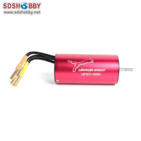 Leopard 4 Poles 1650KV Brushless Inrunner Motor LBP3674-4D for RC Car and Boat