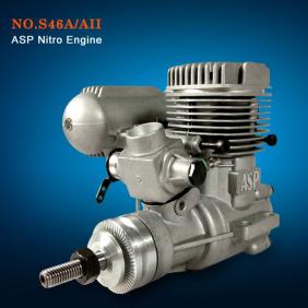 ASP 2 Stroke S46AII Nitro Engine for RC Airplane