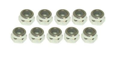 Nylon Lock Nut (N4x7L)x10pcs