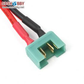 Output L350mm/18AWG Multi-Charging Cable Set with T plug, Banana Connector, Crocodile Connector, Futaba Connector, JST Connector, Tamiya Connector and Six Pin Connector