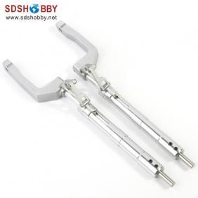 F8F Aluminum Alloy Anti-Vibration Landing Gear for Class 120 Plane (2 pcs)