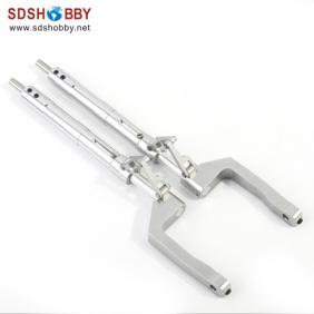 F8F Aluminum Alloy Anti-Vibration Landing Gear for Class 120 Plane (2 pcs)