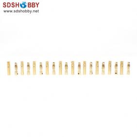 10 Pairs* 4.0mm Gold Coated Banana Connector Set for Battery/ Motor/ESC