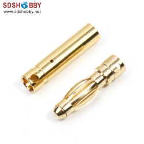 10 Pairs* 4.0mm Gold Coated Banana Connector Set for Battery/ Motor/ESC