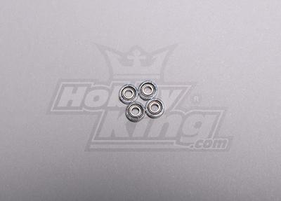 HK-250GT Ball Bearing 4 x 1.5 x 1.2mm (4pcs/set)