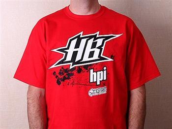 Hot Bodies HB Spray T-Shirt Red X-Large HBS67268