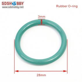 Rubber O-Ring/ Seal Ring Dia. =28 Dia. Thickness=3 for RC Model Boat