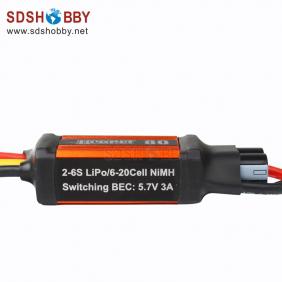 Hornet Brushless ESC-80A for Helicopter