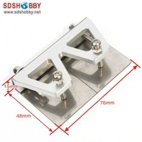 Trim Tabs for RC Boat Length=48mm,Width=76mm, Height=15mm (2 pcs)