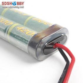 GENSACE Ni-MH SC 4200mAh 7.2V 6S Ni-MH power battery for RC models