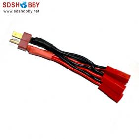 Five-in-one/ 5 in 1 Power Wire (Anode T Plug +Cathode JST Plug) for Bumblebee ST550 RC Quadcopter