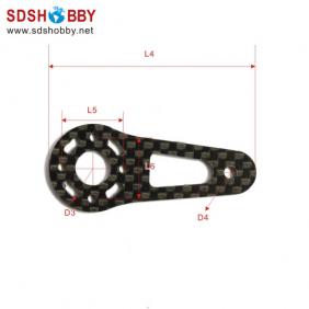 Carbon Fiber Board Servo Arm set for 100cc Plane