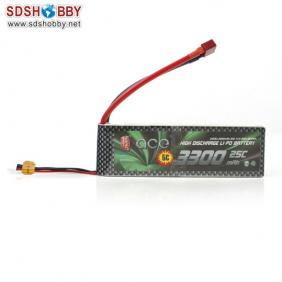 Gens ACE New Design High Quality 3300mAh 25C 3S 11.1V Lipo Battery with T Plug