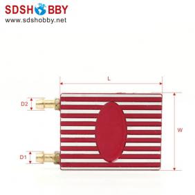 Water Cooling for ESC length=42mm, Width=32mm