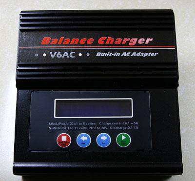 100-240V Input 1-6S 5A Dual Power LiPo/LiFe Balance Charger/Discharger V6AC