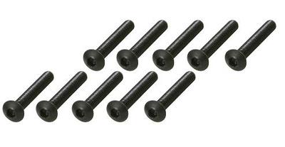 Socket Head Button Screw - Black (M3x18)x10pcs