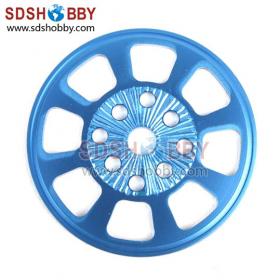 6star 3in/76mm Pointed Aluminum Alloy Spinner with Drilled &CNC Anodized Process for DLE30 EME55 /Sbach Airplane etc