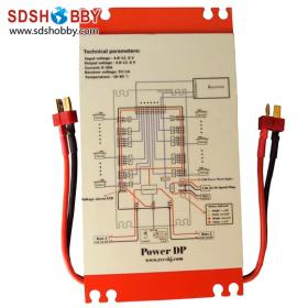 34 Servos Distribution Board without Decompression Function-Red Color