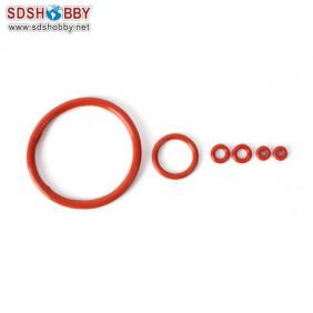 Sealing O-Ring 6pcs/set for 26CC China or Japan Zenoah Gasoline Engine of RC Boat