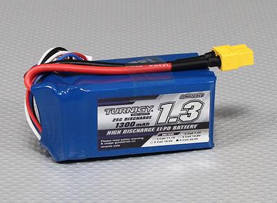 Turnigy 1300mAh 6S 25C Lipo Pack (450 helicopter HK/Trex/Rave/E4 etc)