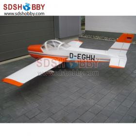 100in MONSUN 50CC RC Gasoline/ Petrol Airplane / Scale Airplane ARF-Orange Color