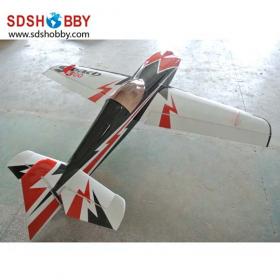 New 30% Scale 88in Sbach 300 50cc Carbon Fiber Version RC Gasoline Airplane/Petrol Airplane ARF-Red & Black Color