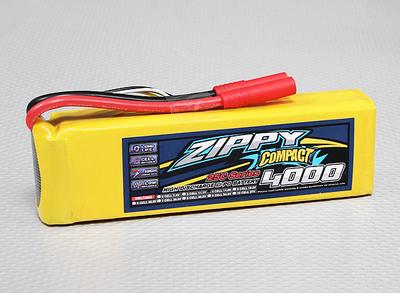 ZIPPY Compact 4000mAh 4S 25C Lipo Pack