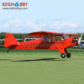 92in Piper J-3 30cc RC Gasoline/ Petrol Airplane / Scale Airplane ARF- Red Color