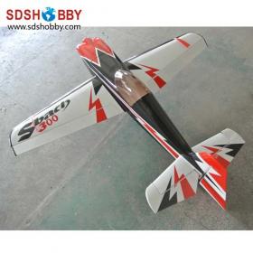 New 30% Scale 88in Sbach 300 50cc Carbon Fiber Version RC Gasoline Airplane/Petrol Airplane ARF-Red & Black Color