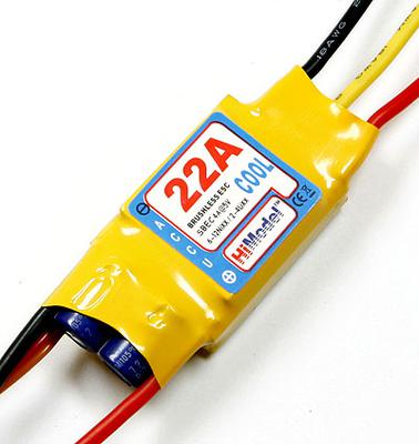 HiModel COOL Series 2-4S 22A Brushless Speed Controller  22A/SBEC