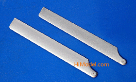 215mm Fiberglass Main Blades for 180 Class Electric Helicopters (Silver)