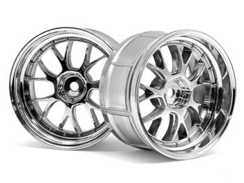 HPI LP32 LM-R Wheel Chrome (2) HPI33460