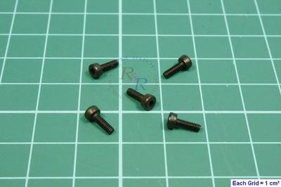 Hex Screw M2x6mm (10pcs/set)